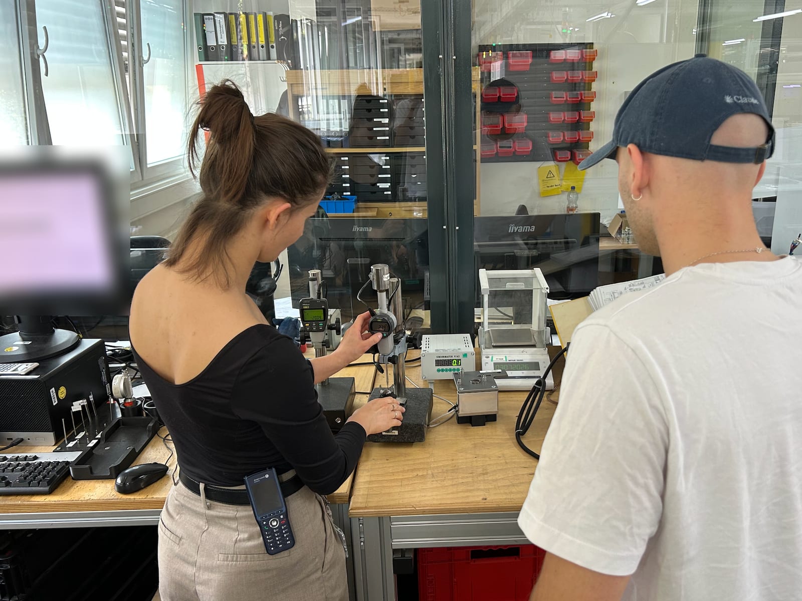 Embedded research · on site with a partner company